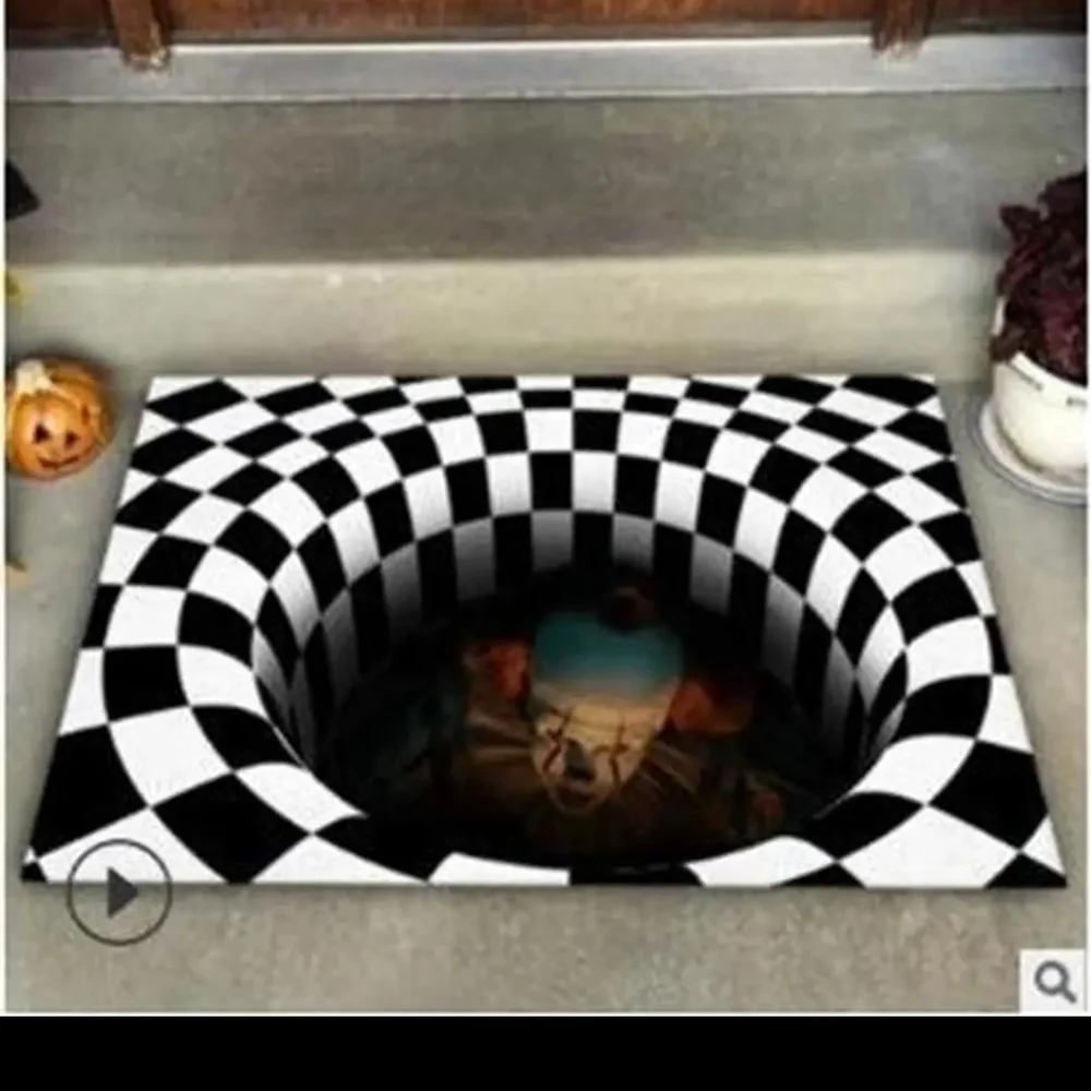 Doormats skulls 3D printing Mat/ Rug Kitchen Mat Nordic flanne
